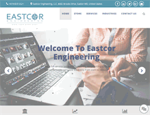 Tablet Screenshot of eastcor.com